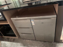 尊贵（ZUNGUI） BCD-210CV 210升 卧式冰箱家用抽屉柜式小型双门橱柜式嵌入式矮电冰箱 酷金 晒单实拍图