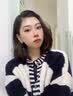 沐嫣陶瓷花朵耳钉女新款潮气质时尚高级感情人节生日礼物耳饰 陶紫 实拍图