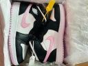 耐克（NIKE）【严选好物】bebe8耐克AJ1 nike Air Jordan 1 Mid女子休闲篮球鞋 樱花粉脚趾女款555112-603 36.5 晒单实拍图