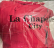 La Chapelle City拉夏贝尔卫衣女春夏2024新款宽松休闲连帽开衫美式复古运动风外套 加厚羊羔绒款：车厘子红-纯色 S 实拍图