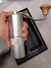 CAFE RHYME臻航 手摇磨豆机 家用手动咖啡豆研磨机 手磨咖啡机器 升级款—RO3银色（全金属材质） 实拍图