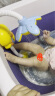 雷朗 宝宝洗澡玩具儿童小鸭子电动花洒小黄鸭婴儿洗澡自动循环喷水戏水玩具 生日礼物 实拍图
