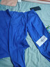 迪塞雅男女纯棉刷手服长袖洗手衣医生隔离工作服短袖刷手衣手术室衣宠物 洗手衣蓝色（女款短袖） XL 实拍图