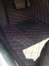 正主驾驶室位脚垫 单个单片驾驶员脚垫奥迪A3 A4L A6L Q3 Q5 Q5L Q7 Q2L S1 黑色红线 主驾驶单片脚垫 实拍图