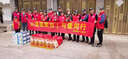 琴琴家志愿者马甲定制红色公益活动义工工作服背心超市团体广告装饰马夹 红色 2XL 实拍图