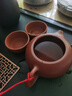 倒把西施【销量2万+】紫砂壶宜兴纯全手工名家泡茶壶 球孔扁西施 200ml 实拍图