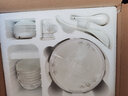 景今匠人景德镇陶瓷高档餐具套装实用欧式骨瓷碗碟筷勺组合厨房用品 28头 天鹅湖 实拍图
