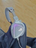 ROG棱镜白色限定版 游戏耳机 有线耳麦 ROG手机耳机 头戴式耳麦 带麦克风 环绕7.1音效 USB/TypeC接口 实拍图