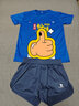 骆驼（CAMEL）防晒瑜伽套装女健身运动服五件套YK2225L5493B天水蓝M 实拍图