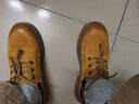 骆驼（CAMEL）低帮工装鞋秋季英伦皮革休闲男士马丁鞋 G15A076064 驼色 39 实拍图