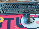 罗技（Logitech） MK270 无线键鼠套装 商务办公键鼠套装 全尺寸 带无线2.4G接收器 黑色 实拍图