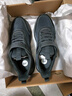 361°儿童运动鞋男童跑鞋秋冬密网轻便魔术贴女童皮革加绒保暖运动鞋 【四季密网】碳黑 38 实拍图