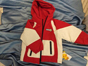 WALNUT DUCK小黄鸭儿童冬季新款羽绒内胆套装连帽拼色冬装休闲外套XT112 红色（三件套） 140 （建议身高135-145cm） 实拍图