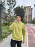 全棉时代23秋男女款生态卫衣多巴胺情侣内搭外穿休闲挺括卫衣 森野绿 XL (女款170/男款180) 实拍图