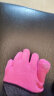 TFO 五指户外袜 低帮徒步袜运动跑步分趾袜子2202401 女款粉红色 实拍图