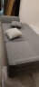 源氏木语布艺沙发床简易客厅两用多功能折叠床北欧小户型三人沙发 亚麻灰 晒单实拍图