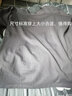 雾卡 【纯棉2件装】短袖t恤男潮流宽松大码夏天新款休闲纯色半袖T恤 纯色净版：深灰+卡其 3XL 建议165-180斤 实拍图