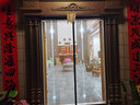 斯哆瑞定制防蚊门帘夏季家用卧室纱门帘磁吸大门门帘自吸门帘防蝇纱窗网 咖色+魔术贴【顶部加宽4cm】 宽160*高220 实拍图