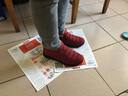 布瑞京冬季棉鞋老北京布鞋保暖羊毛鞋中老年男女休闲鞋轻便软底老人鞋 红色女款羊毛 40 (250mm) 实拍图