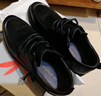 红蜻蜓皮鞋男商务休闲男鞋单鞋软底英伦系带百搭鞋子男WTA31568黑色39 实拍图