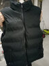 左斯客棉衣马甲男2024秋冬新款棉马甲男士立领大码坎肩韩版修身马甲男潮 黑色 XL 实拍图