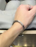 蔓笙莫比乌斯环手镯男潮流韩版嘻哈开口镀钛钢学生手环霸气手饰品送男 实拍图