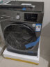 美的 (Midea) 洗烘套装 10kg滚筒洗衣机全自动+9kg热泵烘干机 快净系列MG100A5-Y46B+MH90-H03Y 实拍图