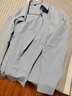 啄木鸟（TUCANO）衬衫男士春秋季长衬衣商务正装时尚休闲纯色百搭男装 浅蓝 2XL 实拍图