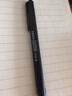 晨光圆珠笔A2中油笔水感顺滑黑蓝色油笔粗头0.7mm办公学生用圆株笔按动式教师红笔3002 黑色10支 中油笔 实拍图