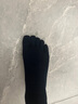 浪莎袜子男士纯棉五指袜春夏100%棉袜透气男袜运动防臭袜分脚趾袜5双 男中筒-黑3藏青2 共 5双 均码 棉男士五指袜 实拍图