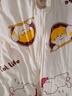 舒贝怡婴儿衣服新生儿连体衣哈衣夹棉周岁衣服满月宝宝爬爬服 90CM 实拍图