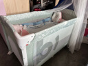 babyboat贝舟H1婴儿床可折叠新生儿宝宝床便携式移动拼接大床 绿豪华款+椰棕床垫 晒单实拍图