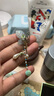 special森系清新流苏长款小众耳饰耳钉耳环女精致高级感耳坠蝶与山茶花 梦幻粉，清新蓝蝴蝶耳钉 实拍图