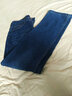 简徒秋季纯棉牛仔裤男宽松直筒阔腿加肥加大码男装休闲长裤高腰肥佬裤 -2怀旧蓝【无弹】 四季款 32 /2尺5 实拍图