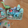 IMVE六一儿童节礼物恐龙玩具男女孩DIY磁性拼装霸王龙声光套装模型3-8 磁性拼装恐龙-4合1套装 晒单实拍图