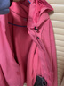 探拓（TECTOP）户外服 女抓绒内胆防风防寒滑雪服保暖95134CF女款藕粉3XL 实拍图