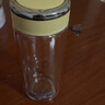 希诺（HEENOOR） 抗菌玻璃杯女士双层水杯隔热便携简约透明家用带滤网泡茶花茶杯 黄色 270ml 实拍图