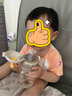 英氏（YEEHOO）儿童水杯吸管杯幼儿园背带水杯夏天大容量户外婴儿牛奶杯学饮杯 小飞机水杯 500ml 耐高温 实拍图