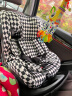 虎贝尔（HBR）E360婴儿童安全座椅汽车用0-4-12岁宝宝车载i-Size认证黑白棋盘格 实拍图