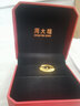 周大福皇冠开口戒黄金戒指(工费120)约2.65g EOF1601 实拍图