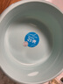 茶花 洗衣盆洗脸盆洗手盆厨房洗菜盆宝宝婴儿浴盆洗脚盆卫生间足浴盆 蓝色【42cm】 实拍图