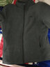 夏冰妮摇粒绒夹克男抓绒衣外套男韩版男士户外加绒保暖棉衣服休闲上衣潮 黑色（加绒冬款） XL 实拍图
