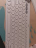 罗技（Logitech）K380蓝牙键盘多设备切换笔记本平板IPAD电脑适用 时尚超薄便携巧克力按键 芍药白 实拍图