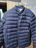 BEANPOLE滨波冬季男士鹅绒服轻便拉链设计立领羽绒外套 藏青色 L 180/96A 晒单实拍图