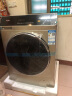 惠而浦（Whirlpool）10公斤全自动变频滚筒洗烘一体洗衣机臭氧除菌螨CWD052204COG 10公斤洗烘一体 实拍图