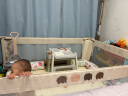 礼意久久（LiYi99）三面装床围栏床上婴儿床围挡安全床护栏床边防护栏宝宝防摔床挡板 【大立柱】米小象1.5+2+2m 晒单实拍图