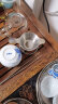 拜杰茶漏 茶具配件茶漏斗茶叶过滤网茶隔滤茶器 304不锈钢带底托 实拍图