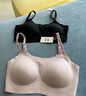 兰卓丽【李一桐同款】元气浮力杯内衣女背心式轻运动软支撑文胸夏季 正黑1号 M （160/85） 实拍图