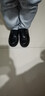 鼎玛仕男童皮鞋儿童西服中大童青少年皮鞋礼服新款演出亮面系带男孩皮鞋 黑色布洛克雕花皮鞋 35 内长22.3cm 实拍图