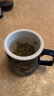 天喜（TIANXI）陶瓷茶杯办公室男士高档水杯带盖茶水分离泡茶办公杯400ml 实拍图